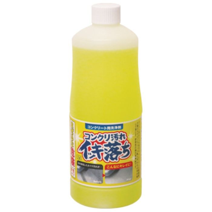 ヤブ原産業　コンクリート用洗浄剤　コンクリ汚れイッキ落ち　1L