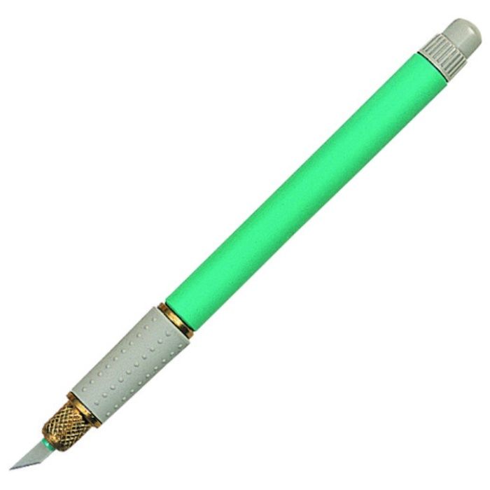 KDS　デザインナイフ緑