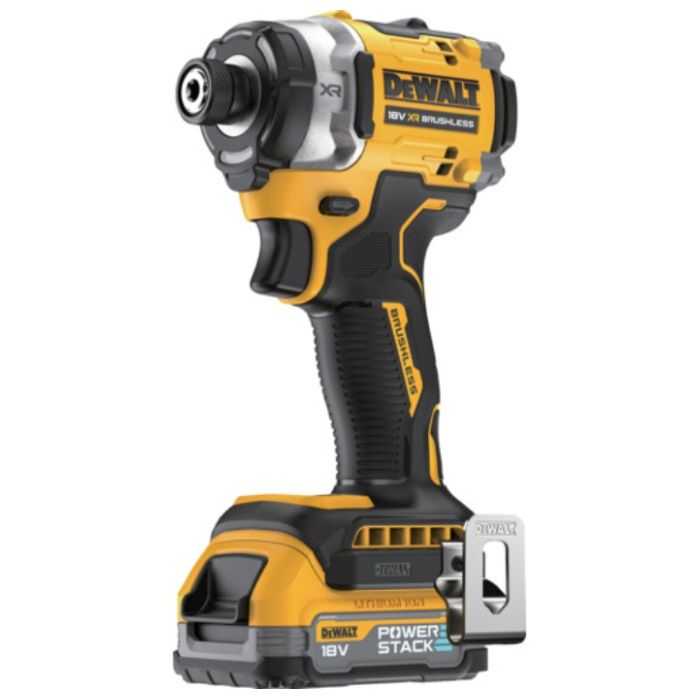 DEWALT　18Vブラシレス・インパクトドライバー(1.7AhPowerstackx2)