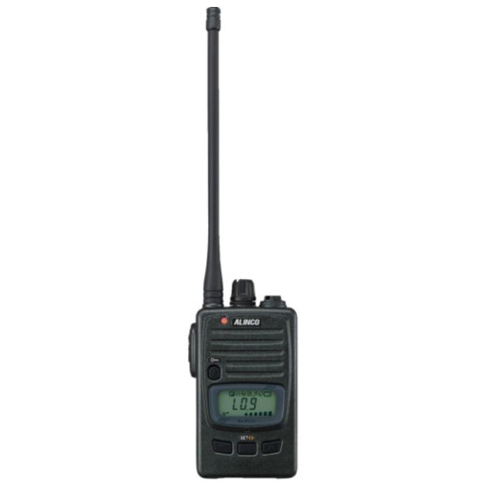 ALINCO　特定小電力トランシーバー　46.8×20.3×74.8mm　アンテナ長さ15mm