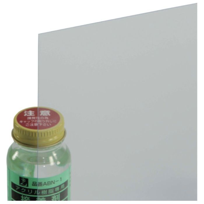 光　エンビ板　透明0.5×910×300mm