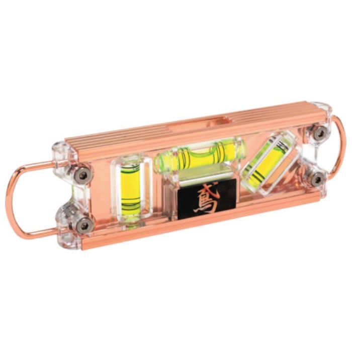 SK　水平器　鳶レベルPRO　ピンクゴールド