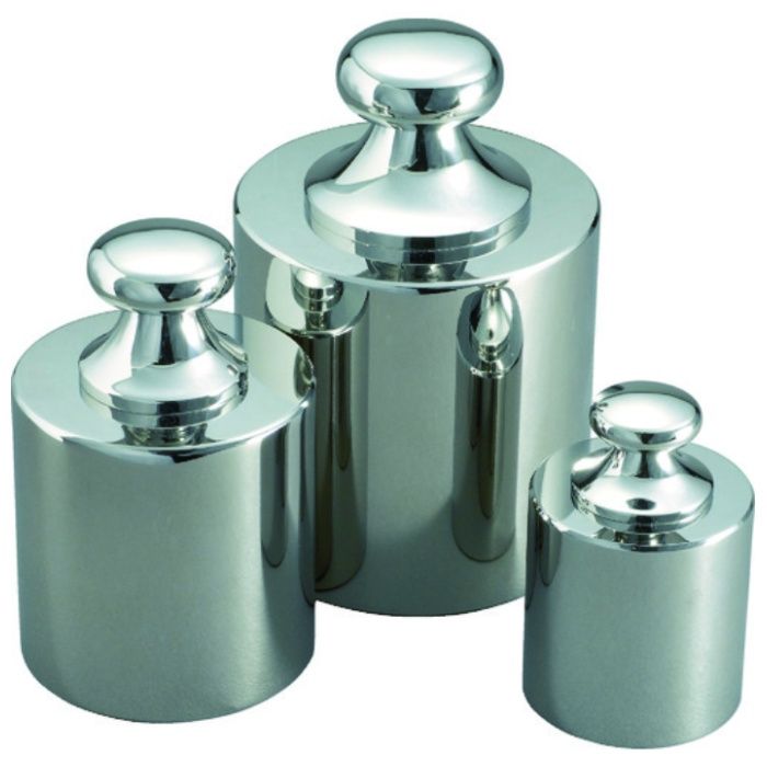 VIBRA　F1CSB-1K:円筒分銅　1kg　F1級(非磁性ステンレス)