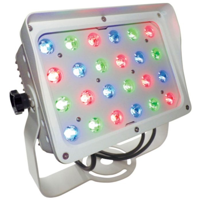 tlight　LED投光器　RGBカラー　簡易コントローラー付　照射角30°白ボディ