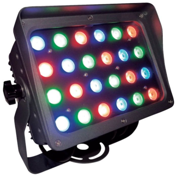 tlight　LED投光器　RGBカラー　簡易コントローラー付　照射角60°グレーボディ