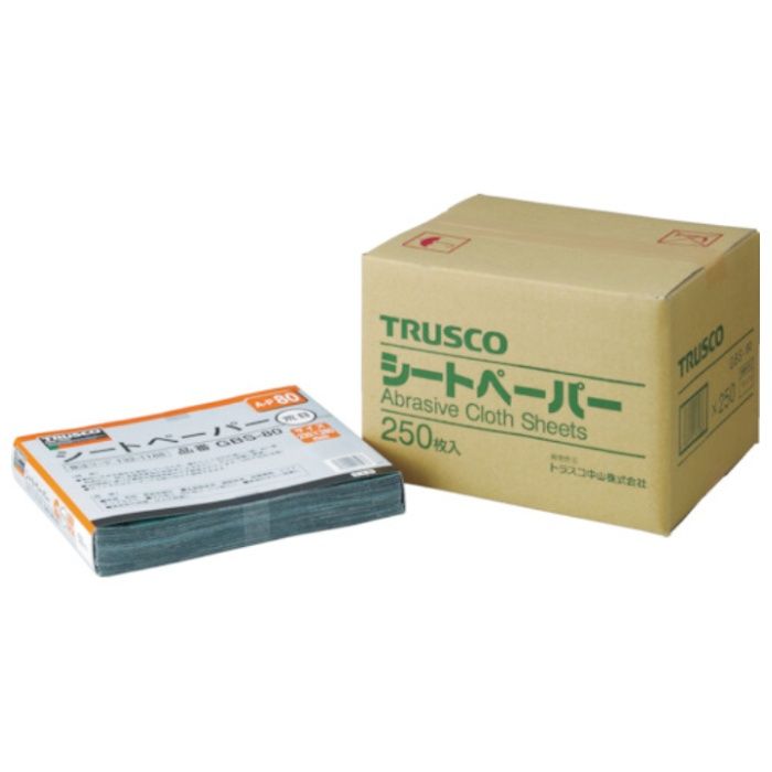 TRUSCO　まとめ買い　シートペーパー　#1200(250枚セット)