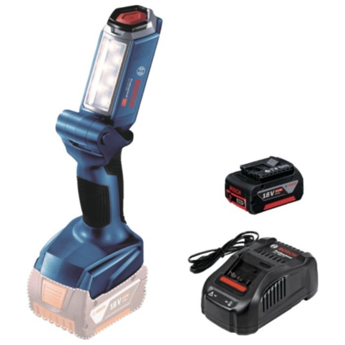 ボッシュ　18VコードレスライトLED+バッテリー充電器セット