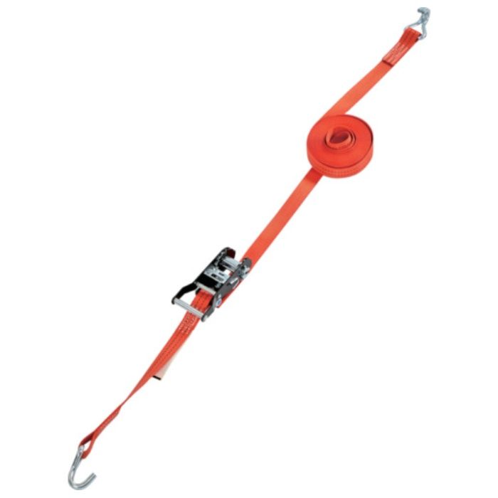 TRUSCO　ベルト荷締機ワイドハンドル　25mm幅　254kg　Jフックタイプ　JIS規格品