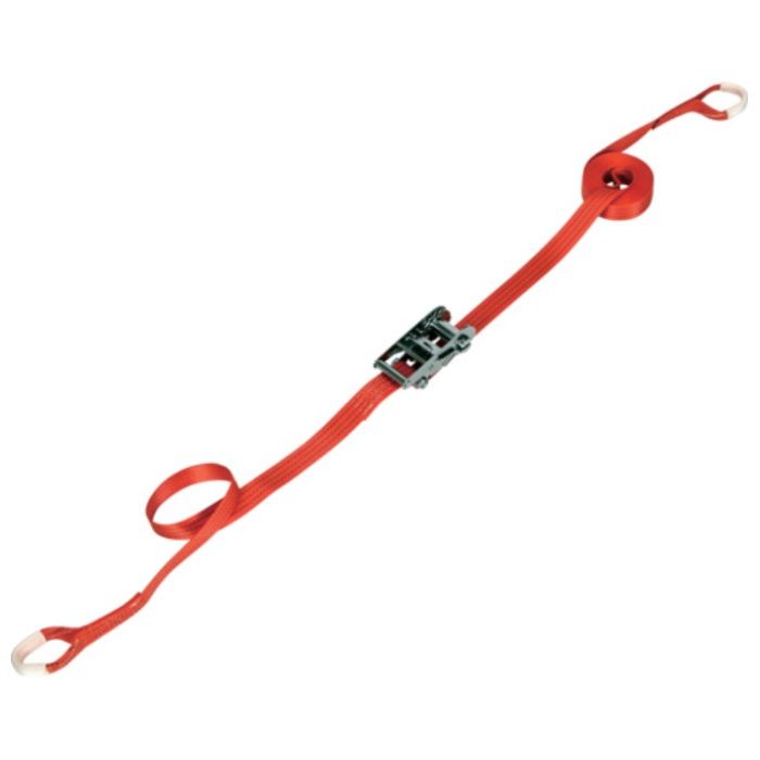 TRUSCO　ベルト荷締機　SUS金具　35mm幅　509kg　アイタイプ　JIS規格相当品