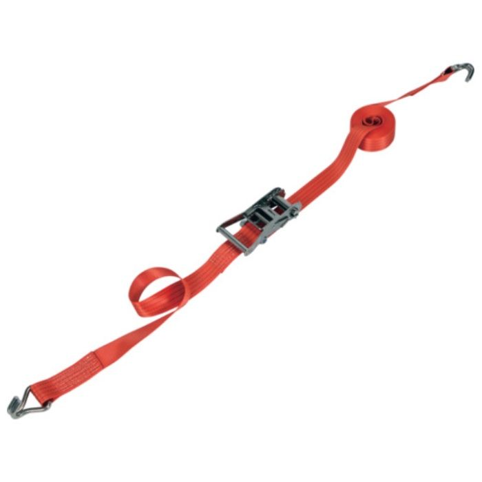 TRUSCO　ベルト荷締機　SUS金具　50mm幅　764kg　Jフック　JIS規格相当品