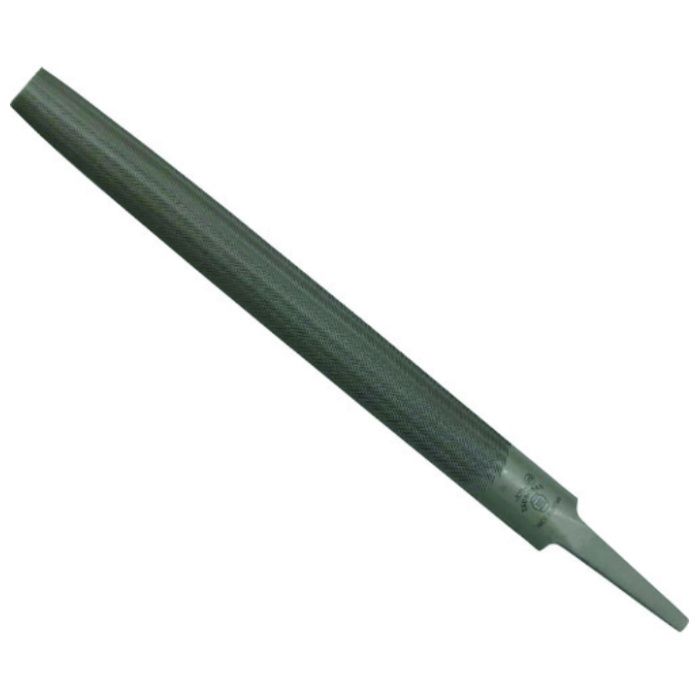 ツボサン　鉄工ヤスリ　400mm　半丸　中目