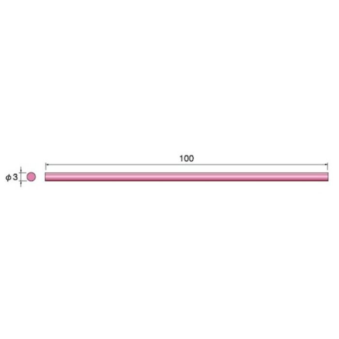 アルゴファイル　ルビーストーンスティック　Φ3×100(中目)