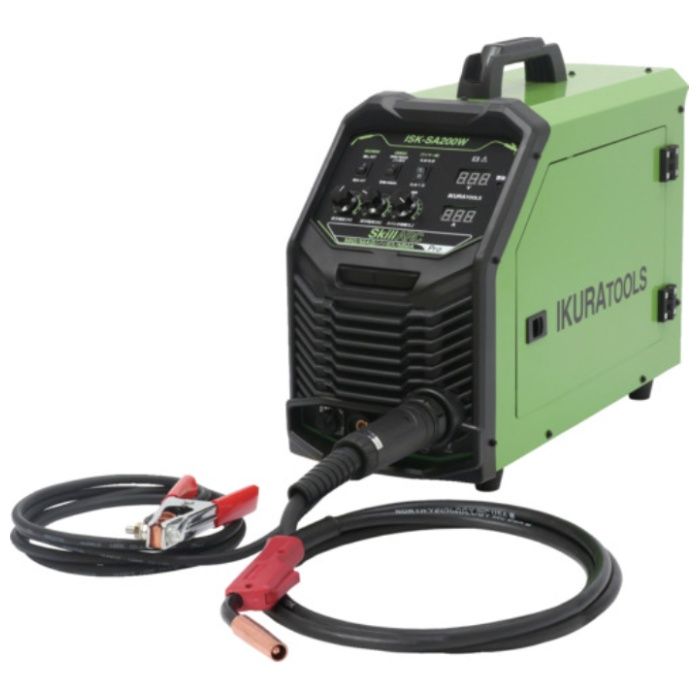 育良　半自動アーク溶接機　スキルアークプロ　ISK-SA200W(40085)