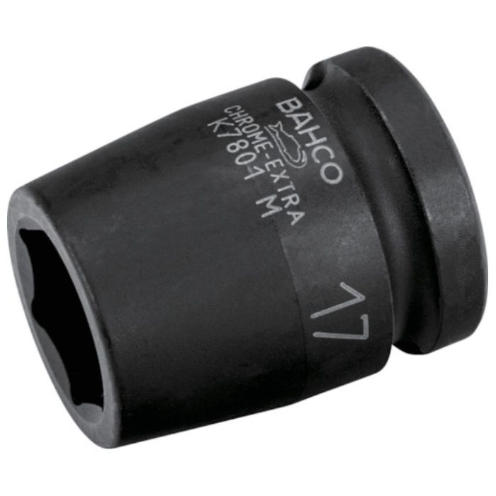 BAHCO　1/2”　インパクトソケット16mm