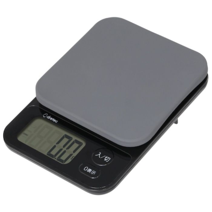 dretec　デジタルスケール「ブランジェ」3kg　ブラック
