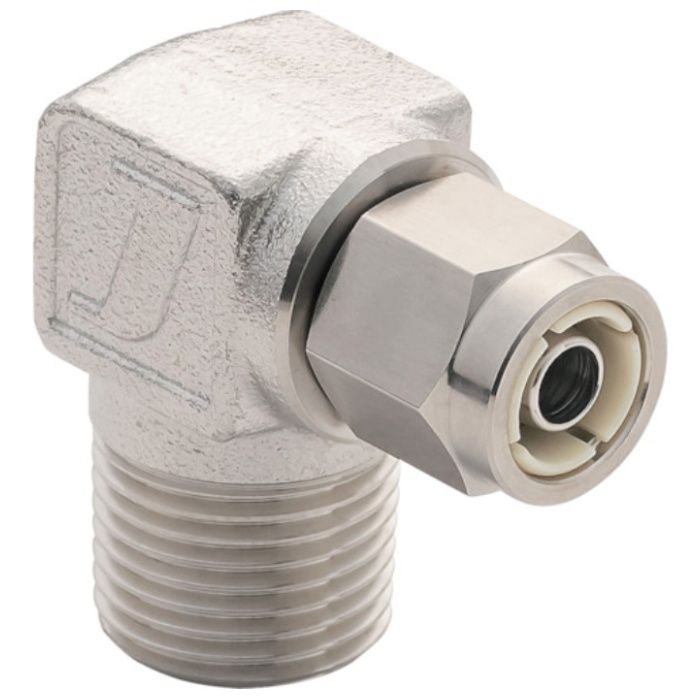 潤工社　ステンレス継手　U2Sシリーズ　　エルボ　12×8mm　　PT1/4