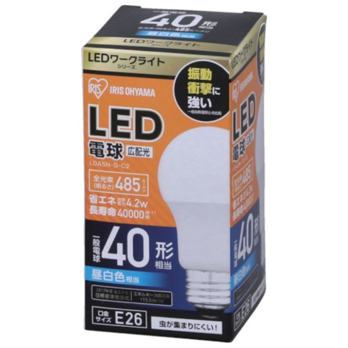 IRIS　567382　PROLEDS　LEDワークライトシリーズ用別売電球　広配光　(40形相当)