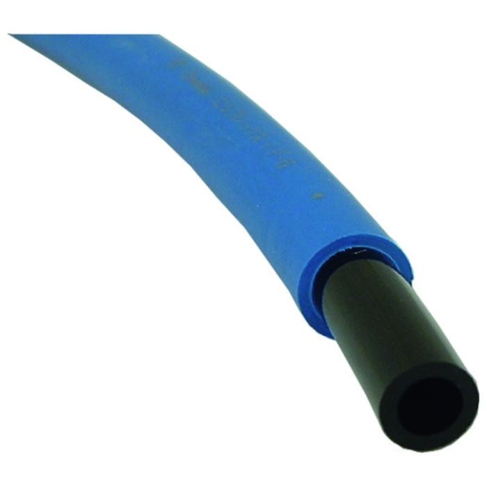 チヨダ　エルフレックス　スパッタ防止用二重管チューブ　6mm/20m　ライトブルー
