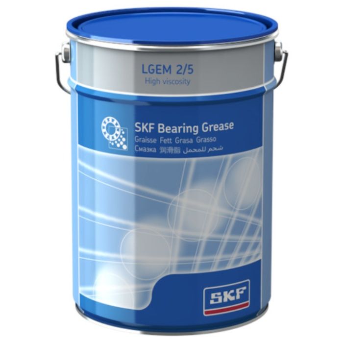 SKF　軸受用グリース　高粘度　LGEM　2　(5kg缶入り)