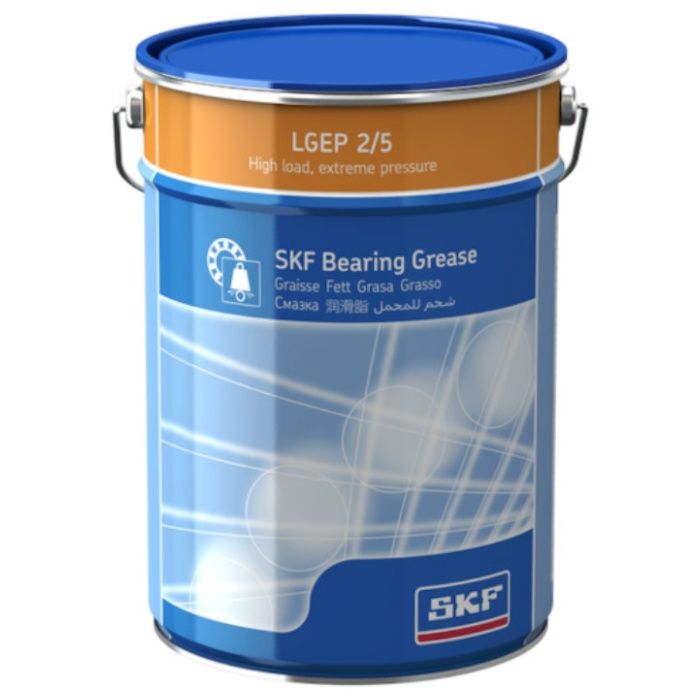 SKF　軸受用グリース　高荷重・極圧用　LGEP　2　(5kg缶入り)