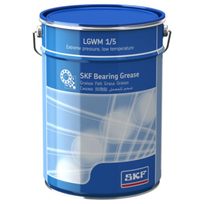 SKF　軸受用グリース　極圧・低温用　LGWM　1　(5kg缶入り)