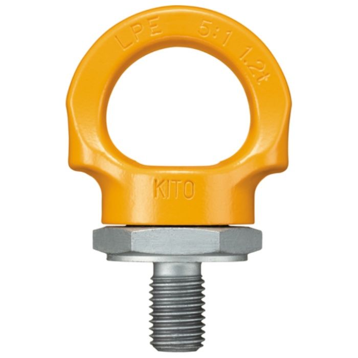 KITO　リフティングポイントアイボルト形LPE　M20　使用荷重1.8t/4.8t　LPE1J020A001-00011