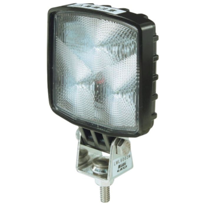 KOITO　LEDワーキングランプ　角形ミニタイプ　ワイド配光　12/24V　9W　白色LED