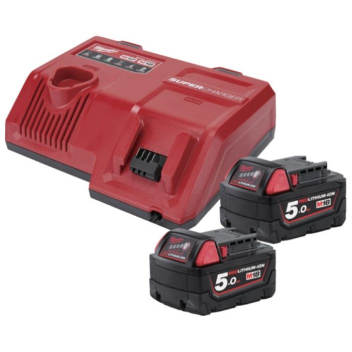 milwaukee　M18　(2)　5.0Ah　SCスタートキット