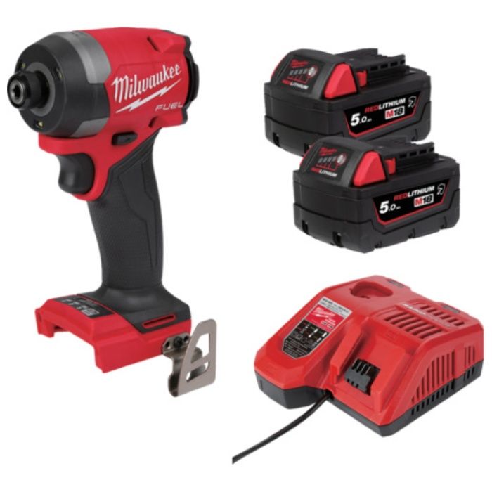 milwaukee　M18　FUELインパクトドライバー5.0AH×2キット