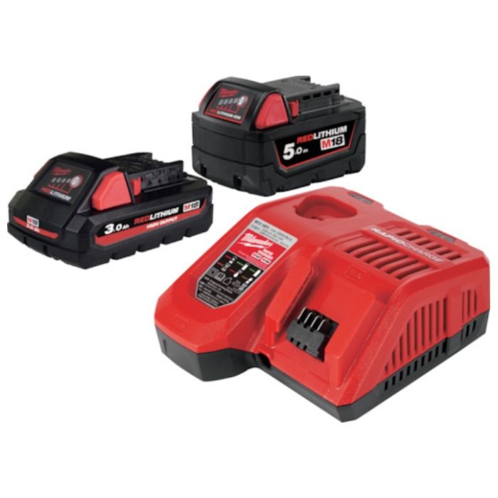 milwaukee　M18　HO3.0Ah　&　5.0Ah　スタートキット