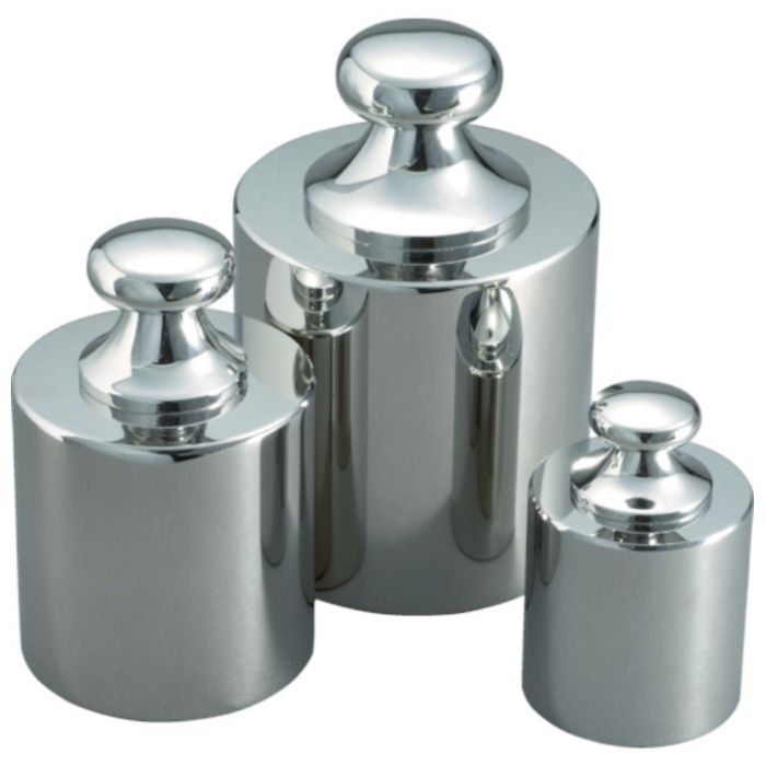 VIBRA　M1CSB-10K:円筒分銅　10kg　M1級(非磁性ステンレス)