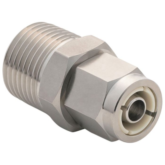 潤工社　ステンレス継手　U2Sシリーズ　　ニップル　10×6.5mm　　PT1/2