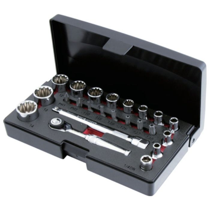 Pro-Auto　1/4DR.23PCソケットセット