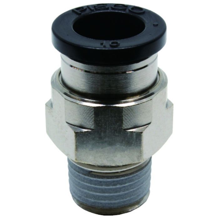PISCO　ワンタッチ継手　チューブフィッティング　ストレート　適合外径10mm　接続口径R1/4