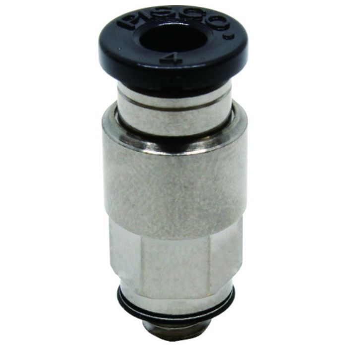 PISCO　ワンタッチ継手　チューブフィッティング　ストレート　適合外径4mm　接続口径M5×0.8