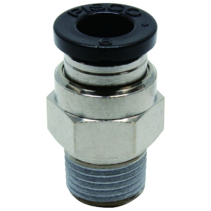 PISCO　ワンタッチ継手　チューブフィッティング　ストレート　適合外径6mm　接続口径R1/8