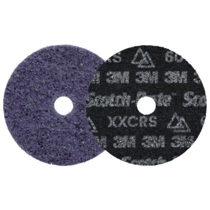 3M　スコッチ・ブライト(TM)　プレシジョンHD　SCディスク　X-エクストラコース　60+　100　mm　x　16　mm