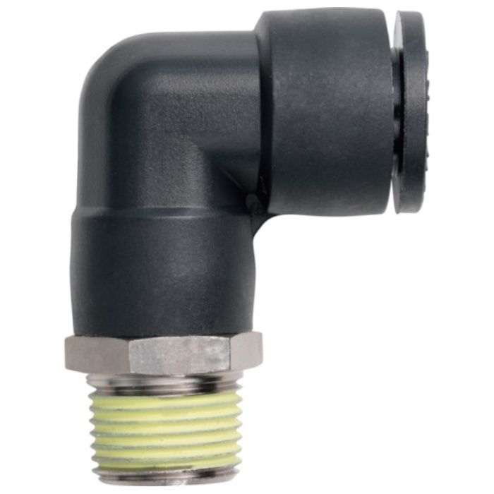 潤工社　ワンタッチ継手Mシリーズ　　エルボ　8mm　　PT3/8
