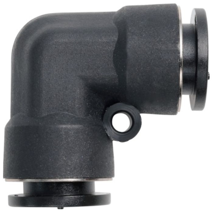 潤工社　ワンタッチ継手Mシリーズ　ユニオンエルボ　4mm