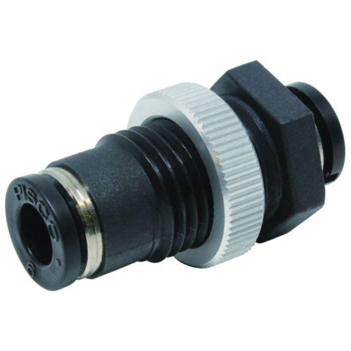 PISCO　チューブフィッティング　隔壁ユニオンP　6×6