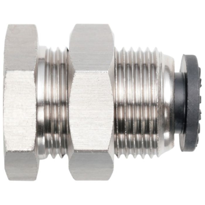 潤工社　ワンタッチ継手Mシリーズ　隔壁メスユニオン　4mm　　M5