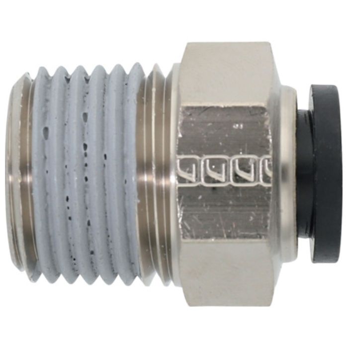 潤工社　ワンタッチ継手Mシリーズ　ニップル　12mm　　PT1/2
