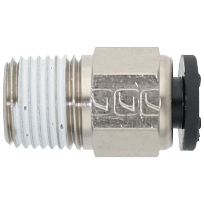 潤工社　ワンタッチ継手Mシリーズ　ニップル　8mm　　PT1/8