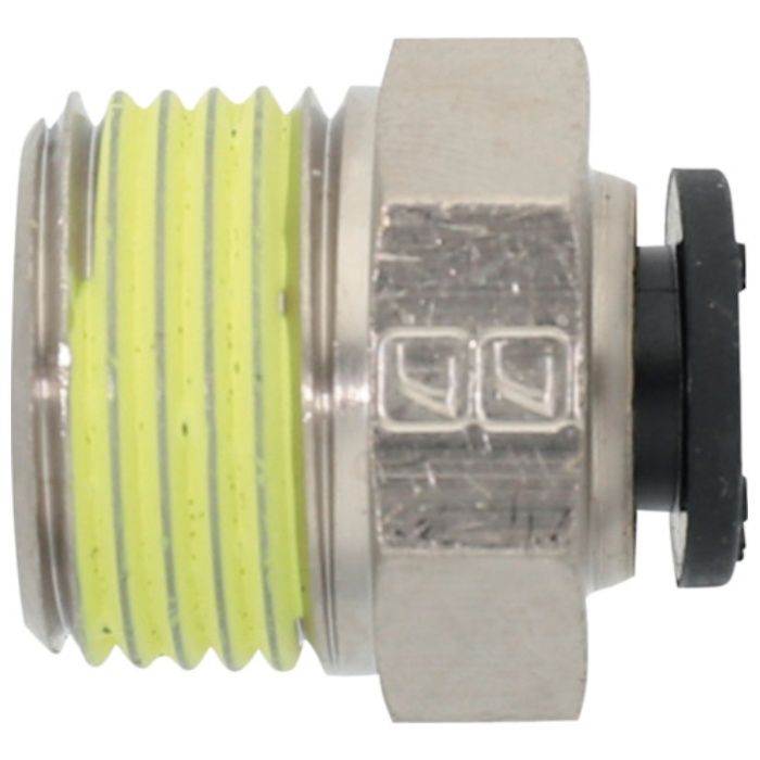 潤工社　ワンタッチ継手Mシリーズ　ニップル　8mm　　PT3/8