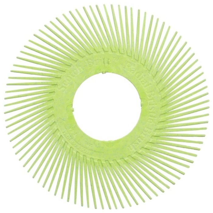 3M　プレシジョン　ラジアルブリッスルディスク　50+　交換用　PN-RB　角度付きストレート　152mmx51mm　TypeA