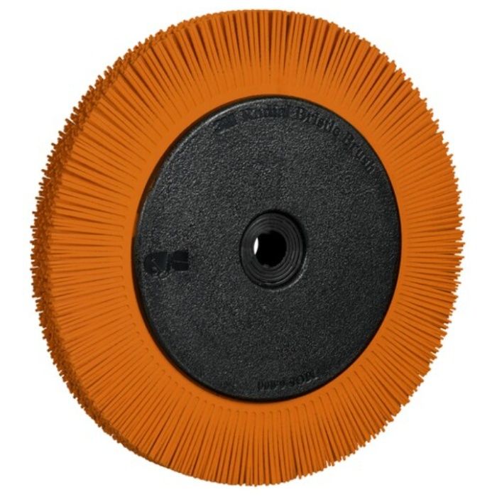 3M　プレシジョン　ラジアルブリッスルブラシ　80+　PN-RB　曲線カーブ　8枚重ねアダプター付き　152mmx51mm　TypeC