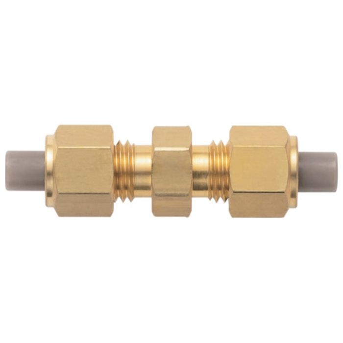 潤工社　黄銅製継手(ミリ系列)　ユニオン　8×6mm