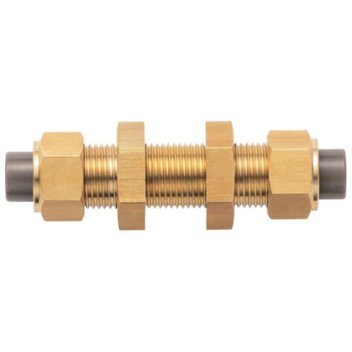 潤工社　黄銅製継手(ミリ系列)　隔壁ユニオン　10×7.5mm