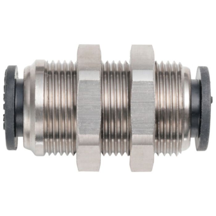 潤工社　ワンタッチ継手Mシリーズ　隔壁ユニオン　8mm