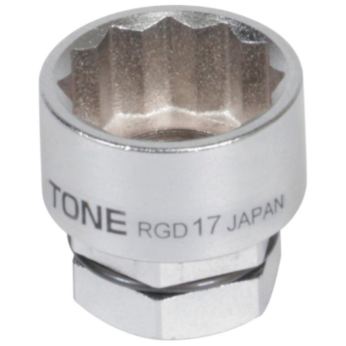 TONE　ソケット(12角・めがね用)　対辺寸法14mm　全長19mm
